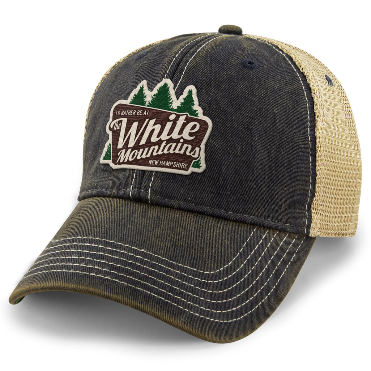 I'd Rather Be At The Mountains Dirty Water Trucker - Chowdaheadz