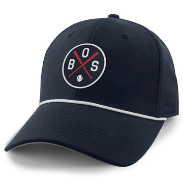 BOS Baseball Emblem Rope Performance Hat - Chowdaheadz