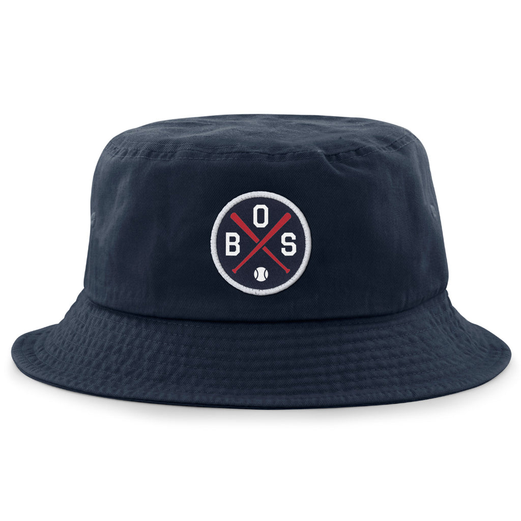 BOS Baseball Emblem Bucket Hat - Chowdaheadz