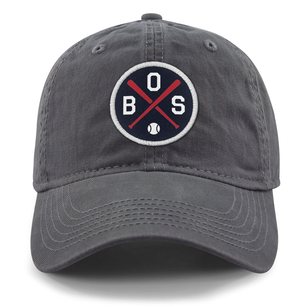 BOS Baseball Emblem Dad Hat - Chowdaheadz