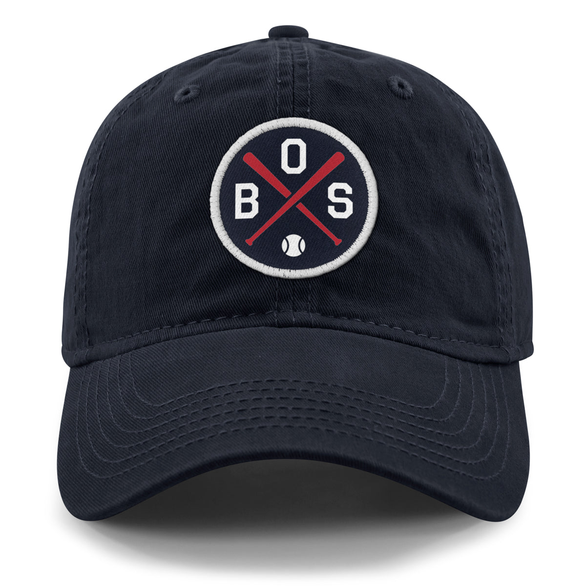 BOS Baseball Emblem Dad Hat - Chowdaheadz