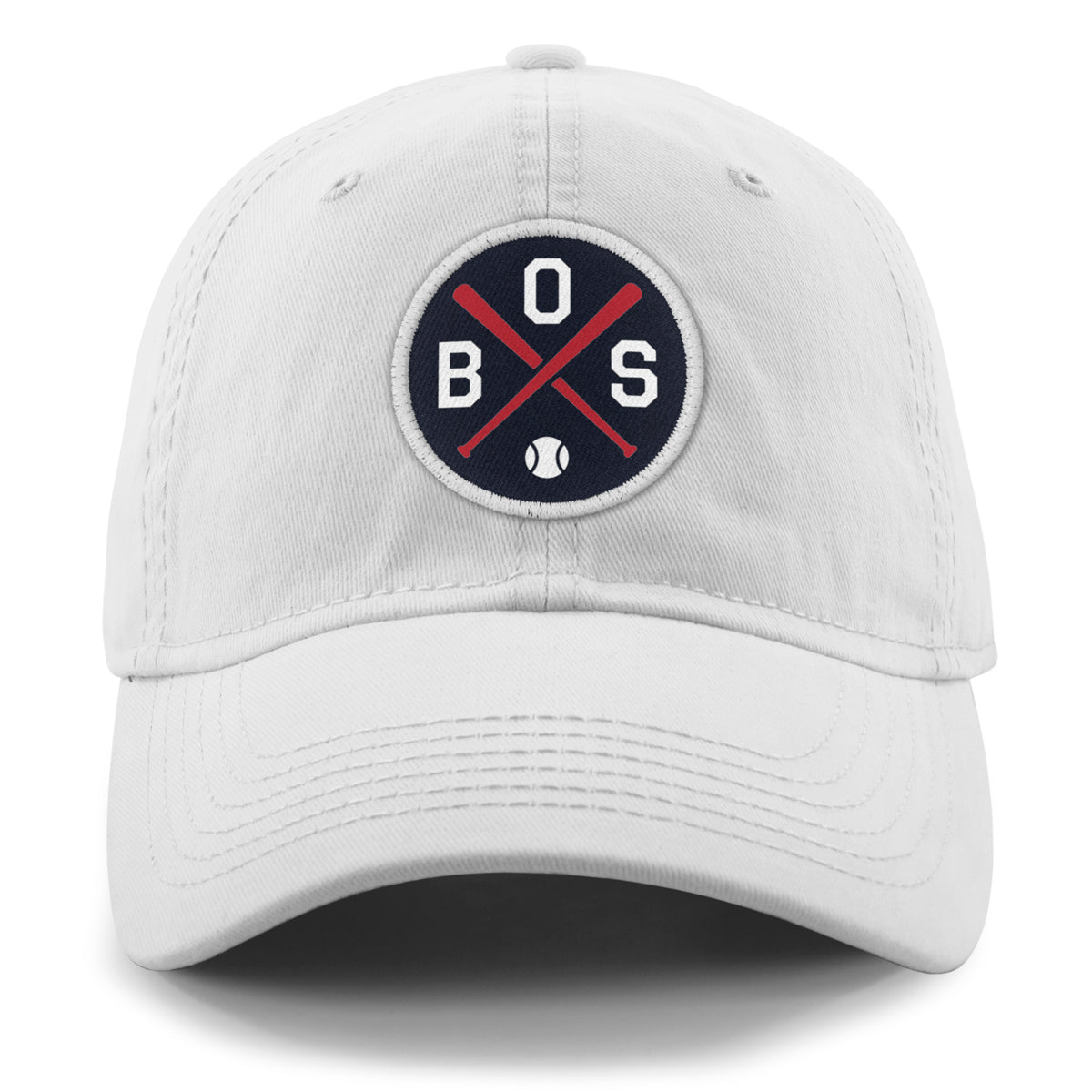BOS Baseball Emblem Dad Hat - Chowdaheadz