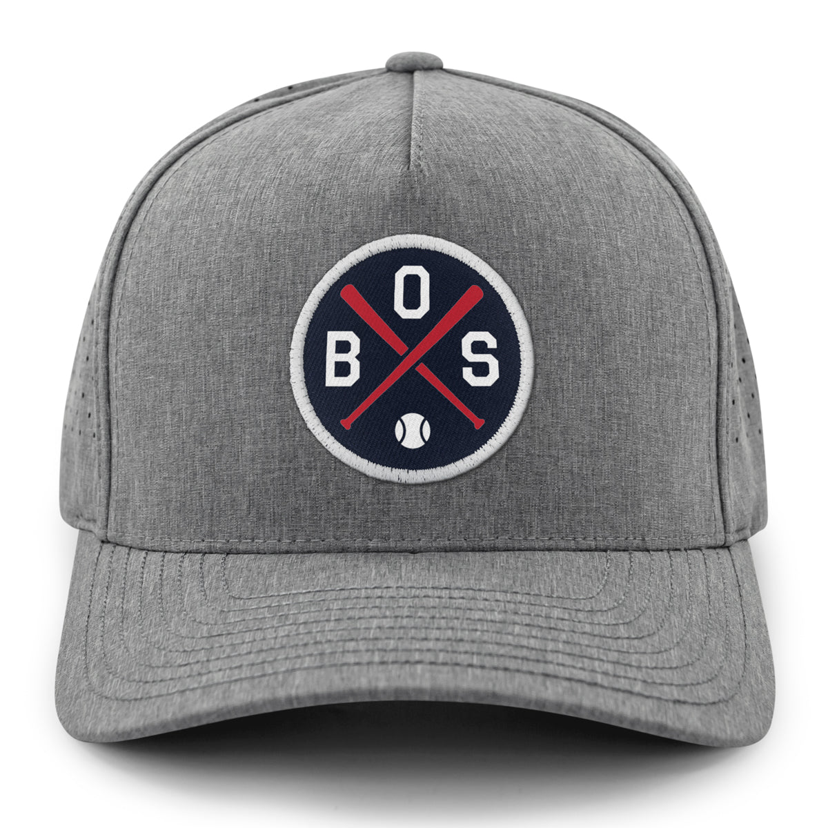 BOS Baseball Circle Emblem Performance Hat - Chowdaheadz