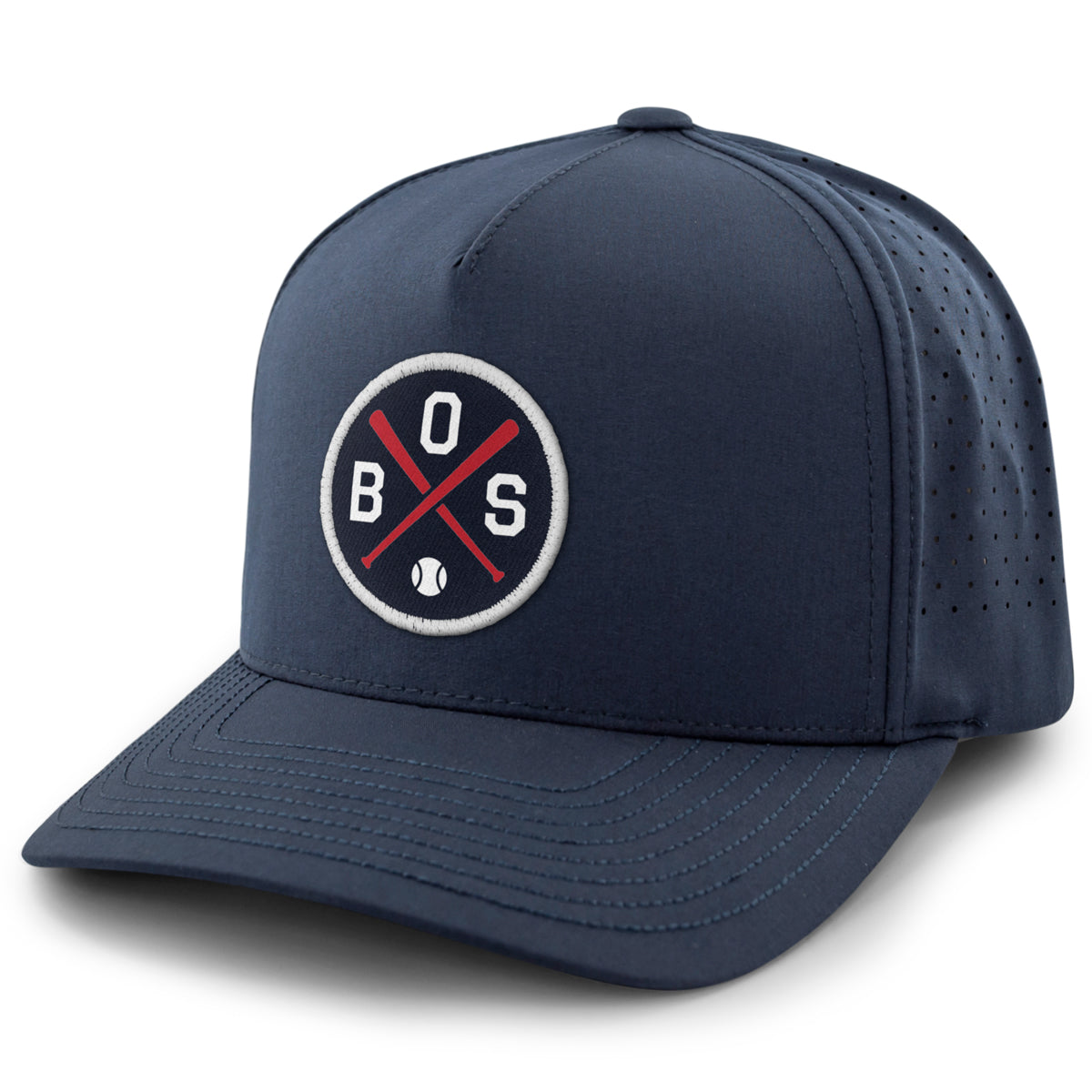 BOS Baseball Circle Emblem Performance Hat