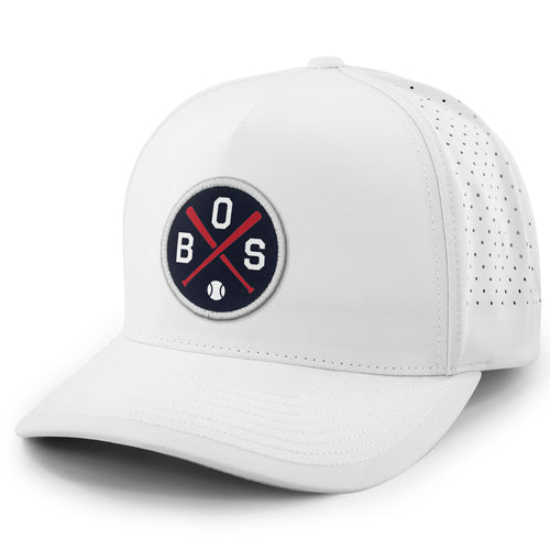 BOS Baseball Circle Emblem Performance Hat - Chowdaheadz