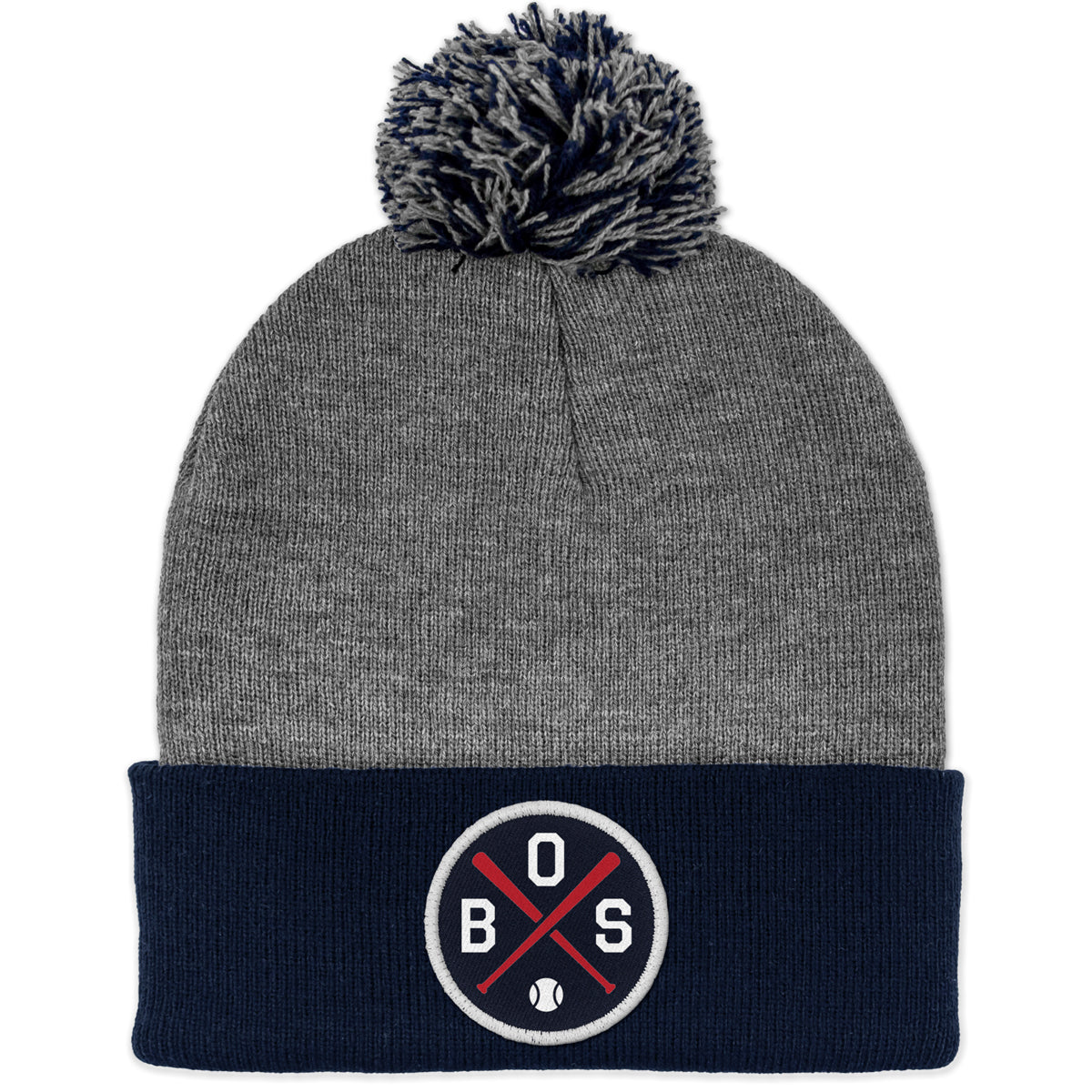 BOS Baseball Twill Patch Two Tone Knit