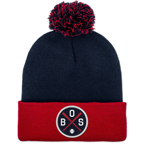 BOS Baseball Twill Patch Two Tone Knit - Chowdaheadz