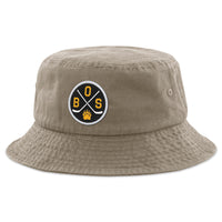 BOS Hockey Emblem Bucket Hat - Chowdaheadz