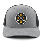 BOS Hockey Emblem Classic Snapback Trucker - Chowdaheadz