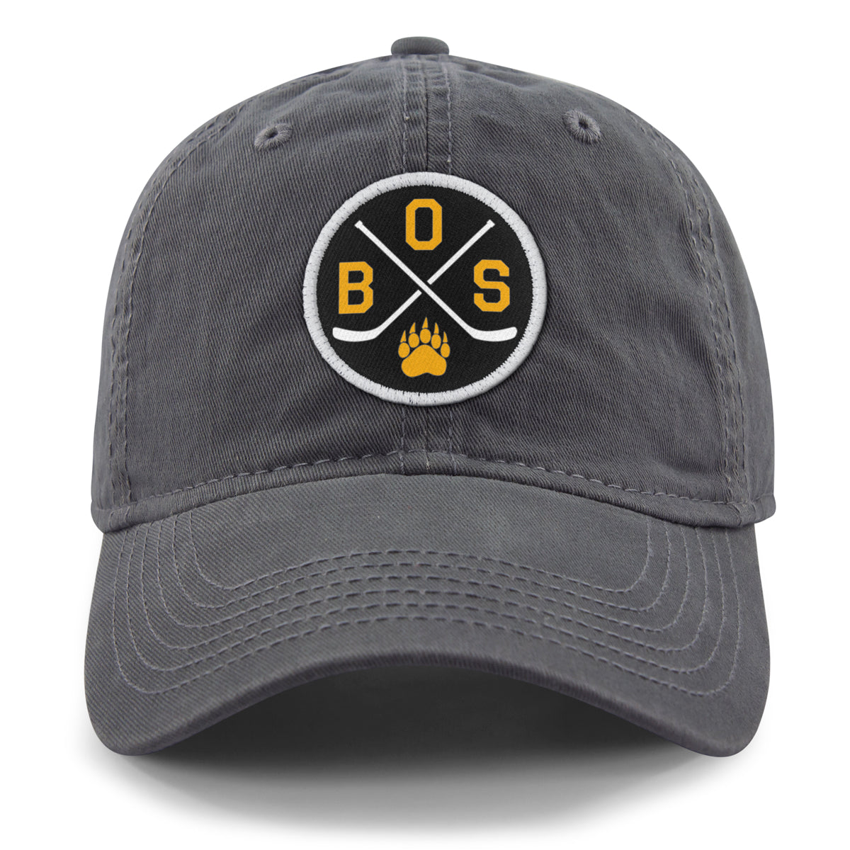 BOS Hockey Emblem Dad Hat - Chowdaheadz