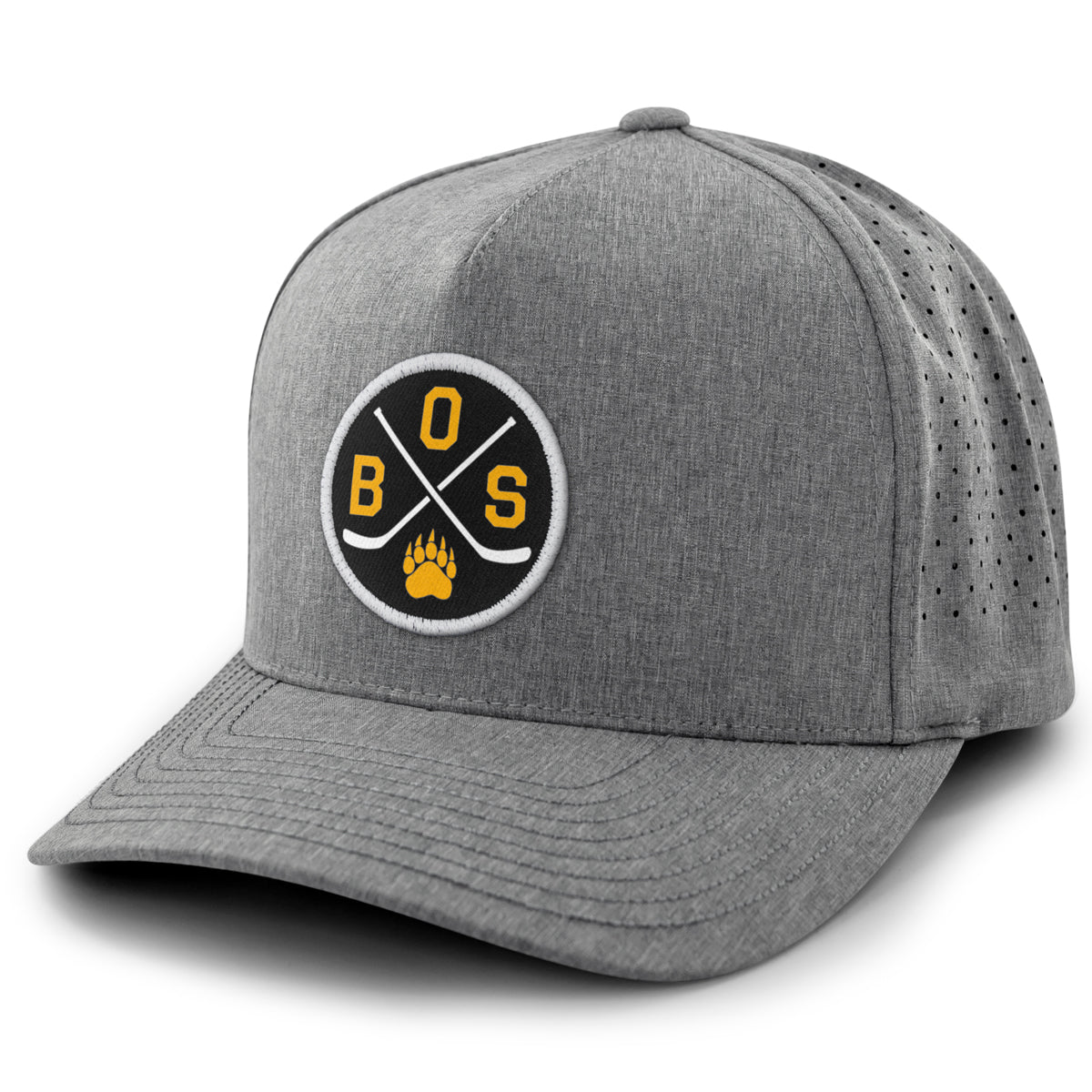 BOS Hockey Circle Emblem Performance Hat