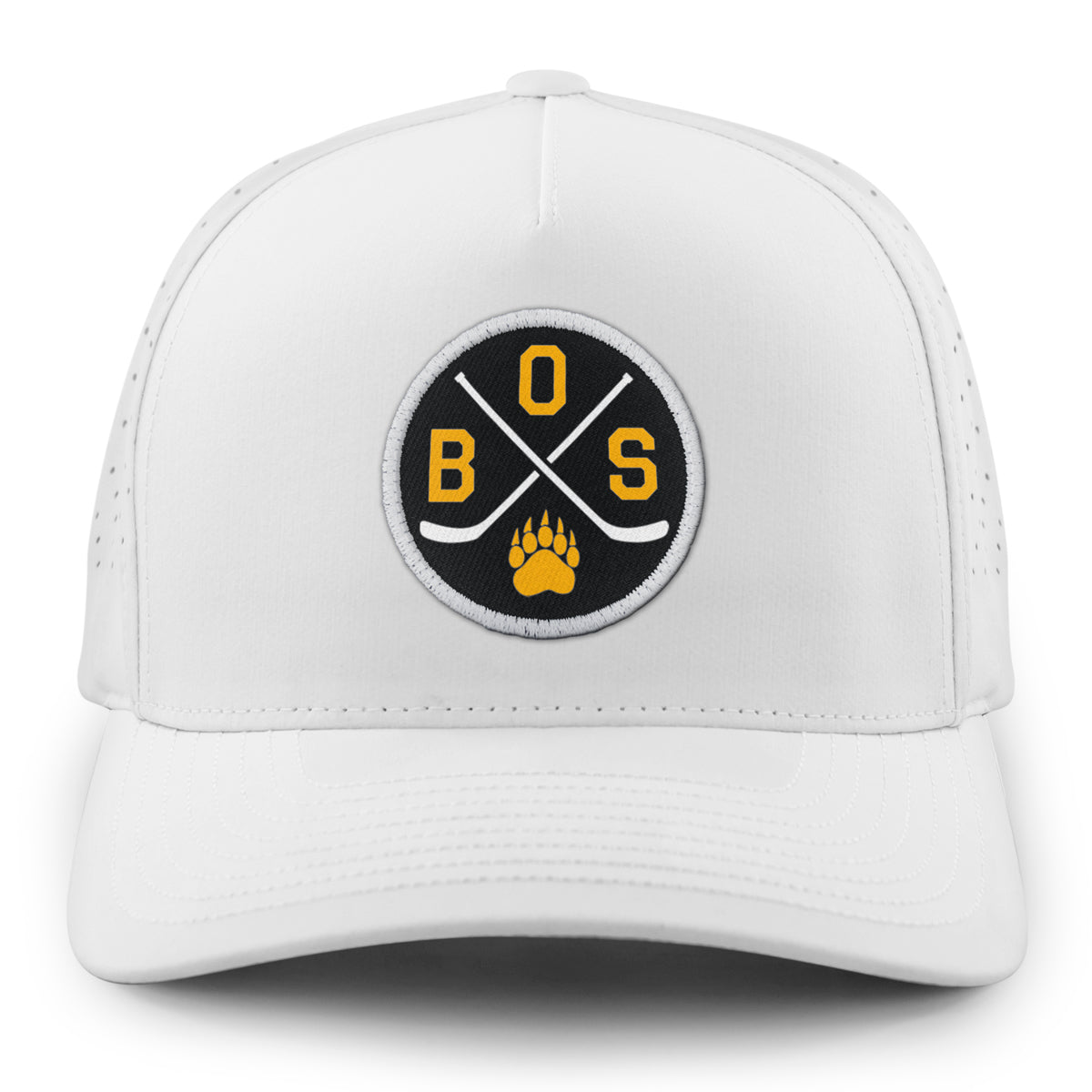 BOS Hockey Circle Emblem Performance Hat - Chowdaheadz
