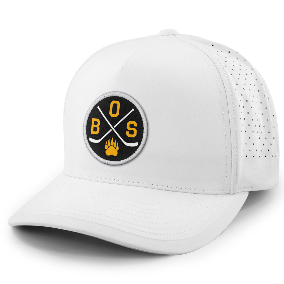 BOS Hockey Circle Emblem Performance Hat