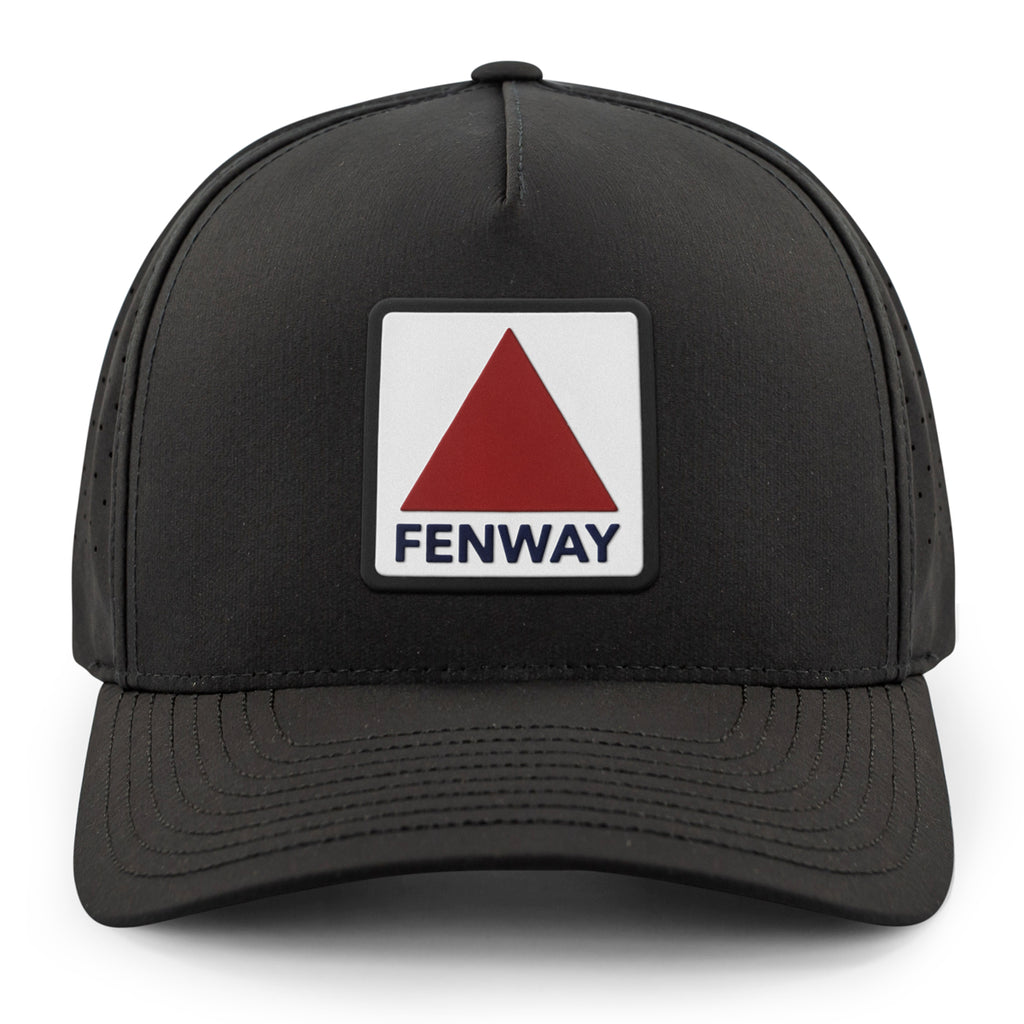 Fenway Sign PVC Performance Hat — front view in Black