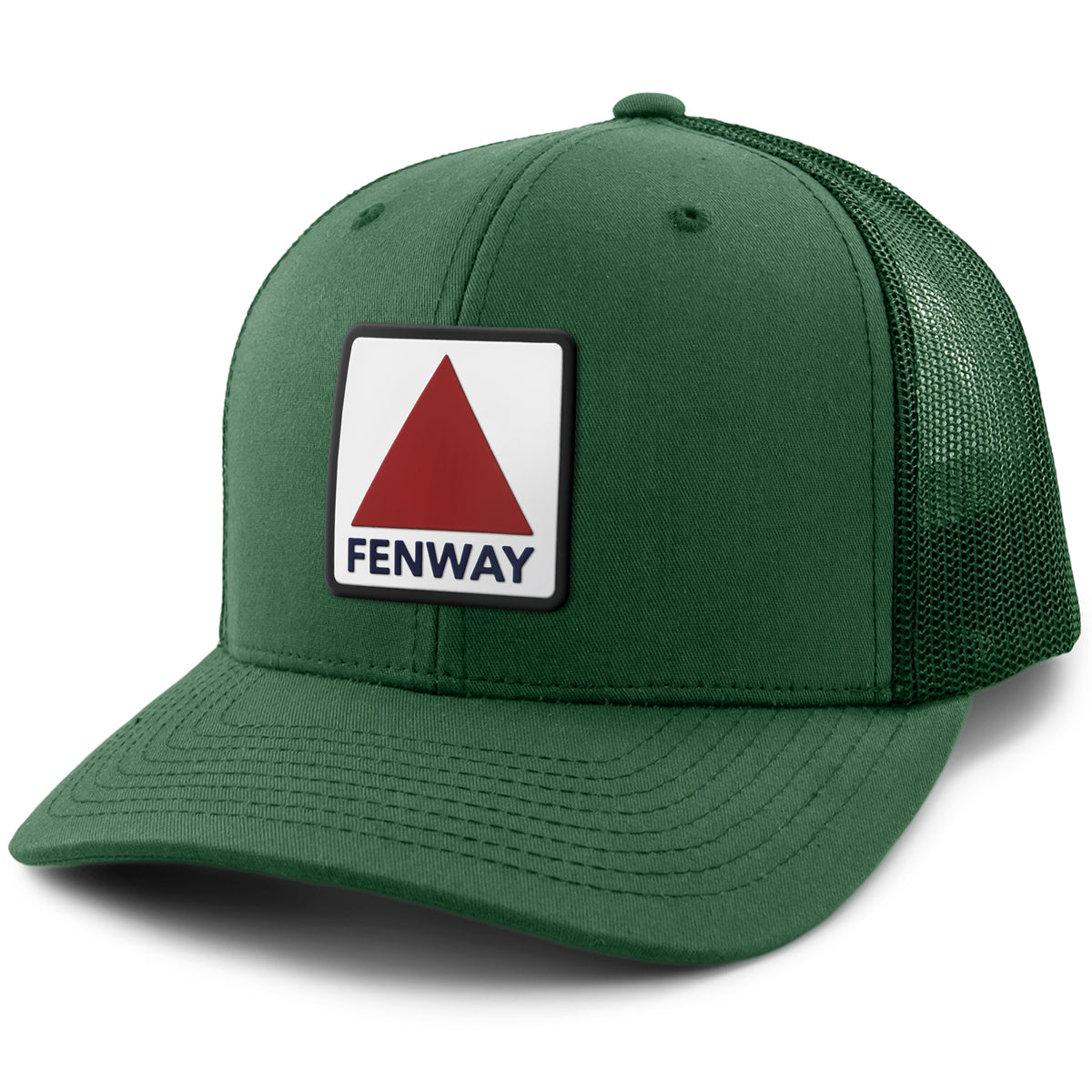 Fenway PVC Patch Classic Snapback Trucker Hat