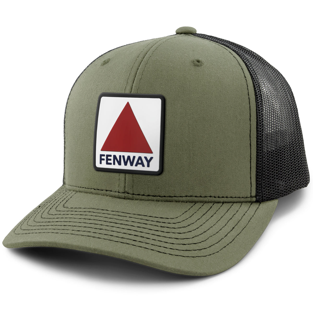 Fenway PVC Patch Classic Snapback Trucker Hat