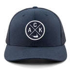 Nantucket ACK Emblem Classic Snapback Trucker - Chowdaheadz