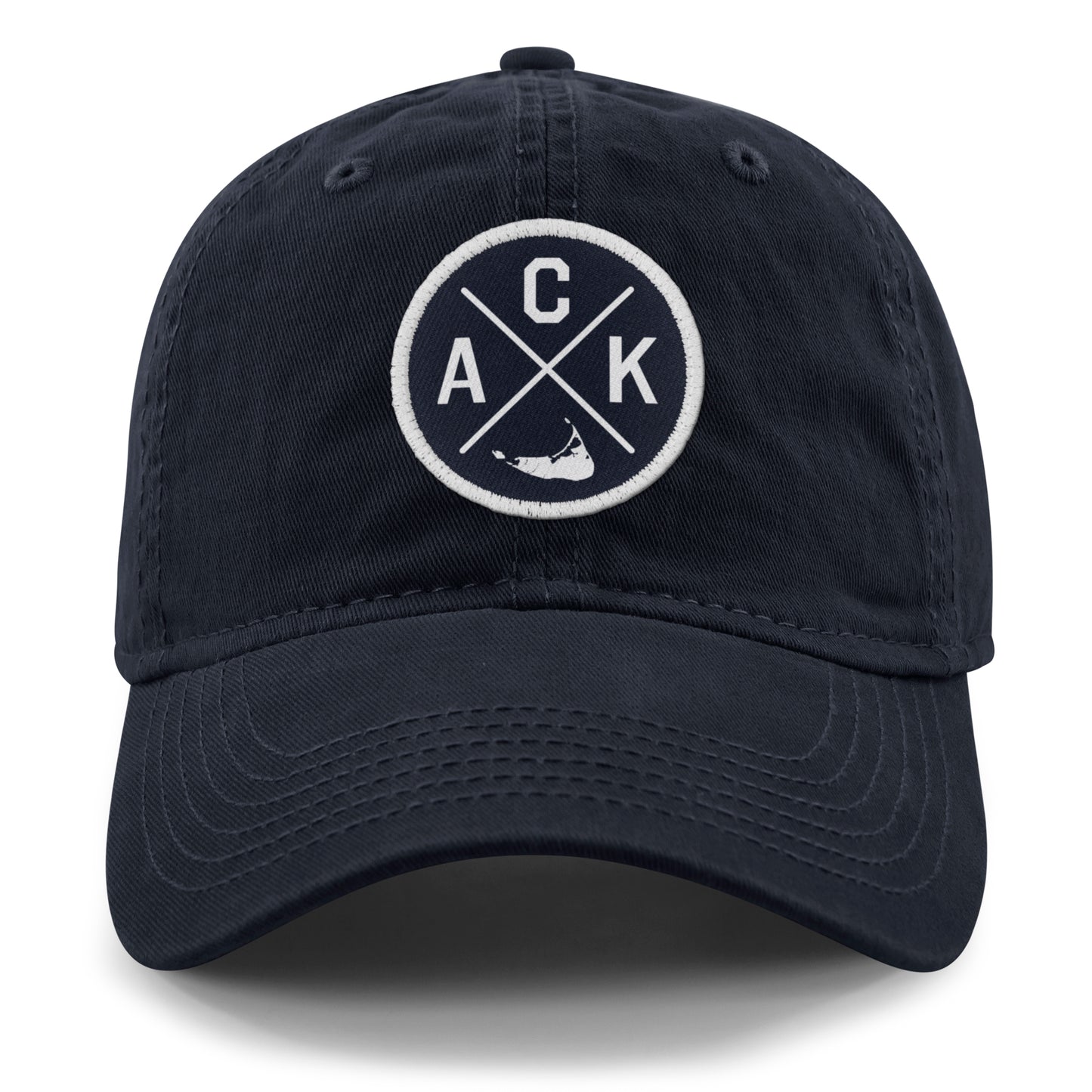 Nantucket ACK Emblem Dad Hat - Chowdaheadz