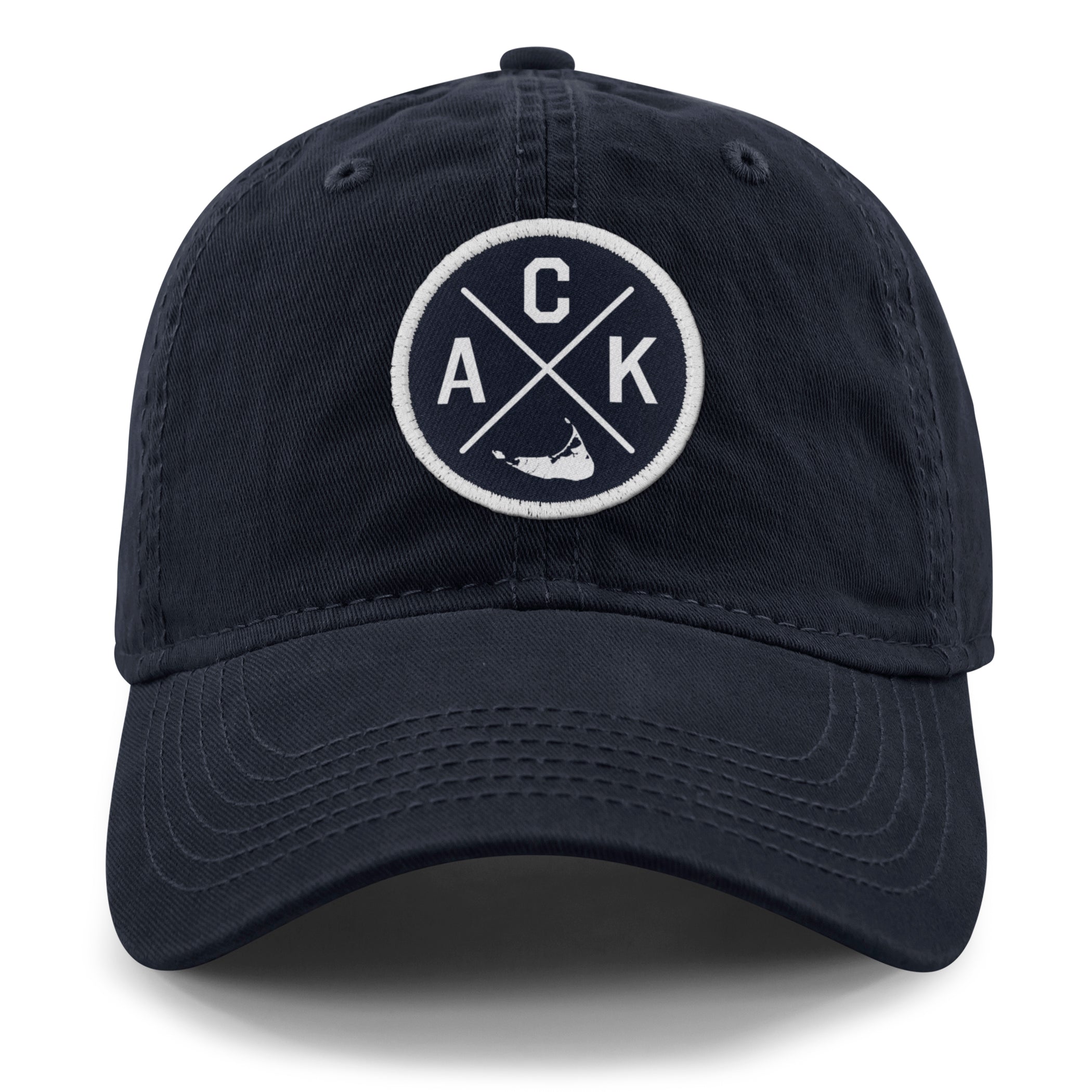 Nantucket ACK Emblem Dad Hat - Chowdaheadz