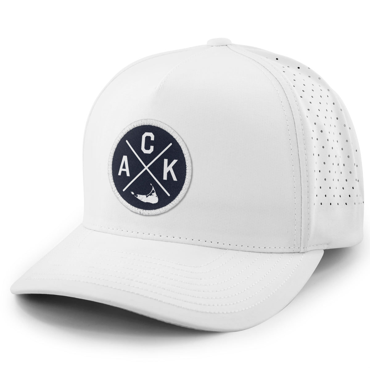 Nantucket ACK Circle Emblem Performance Hat