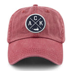 Nantucket ACK Emblem Washed Dad Hat - Chowdaheadz