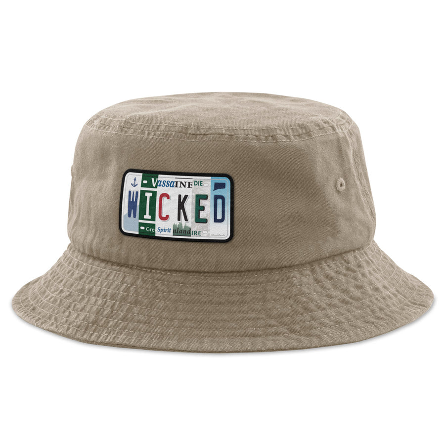 Wicked License Plate Bucket Hat - Chowdaheadz