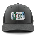 Wicked License Plate Classic Snapback Trucker - Chowdaheadz
