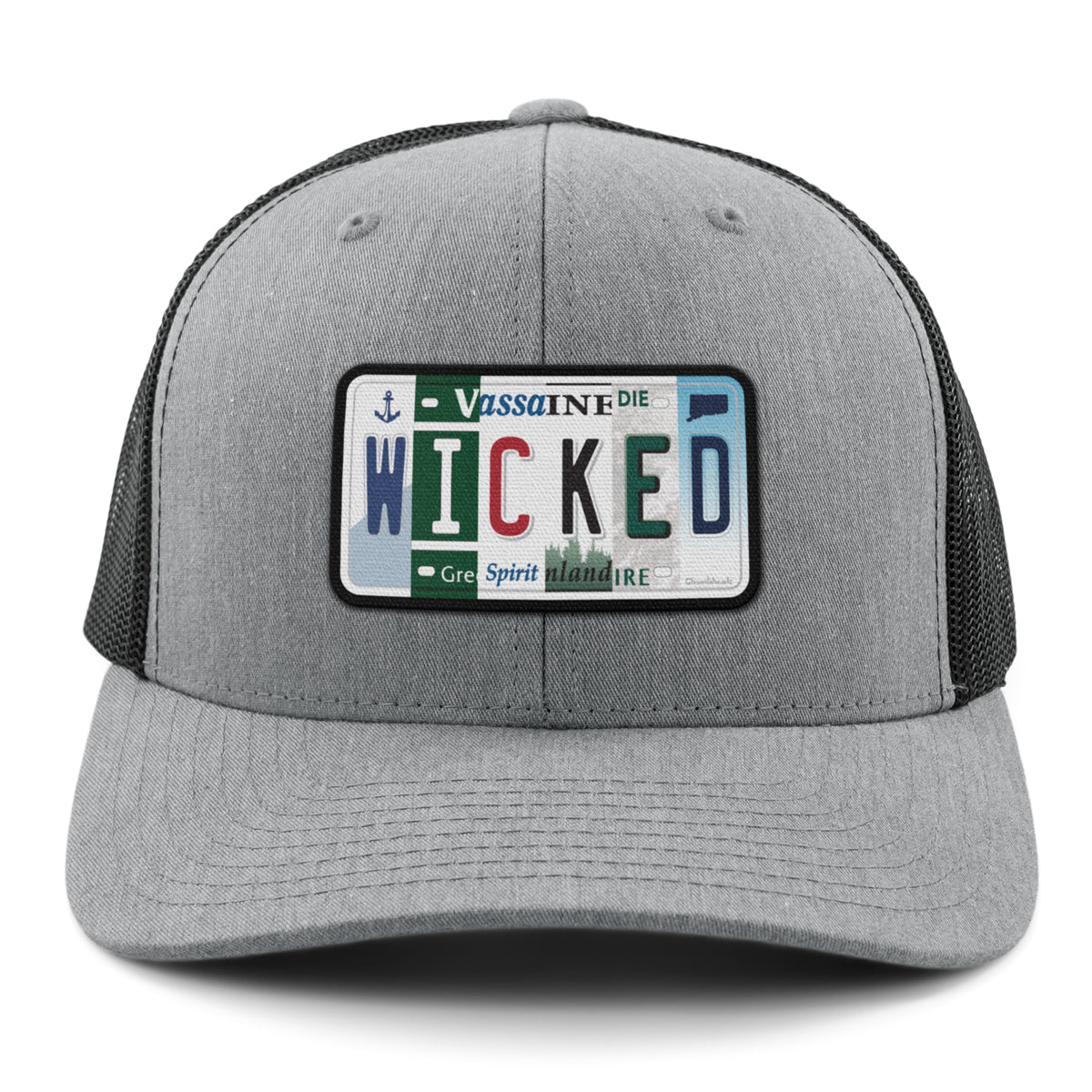 Wicked License Plate Classic Snapback Trucker - Chowdaheadz