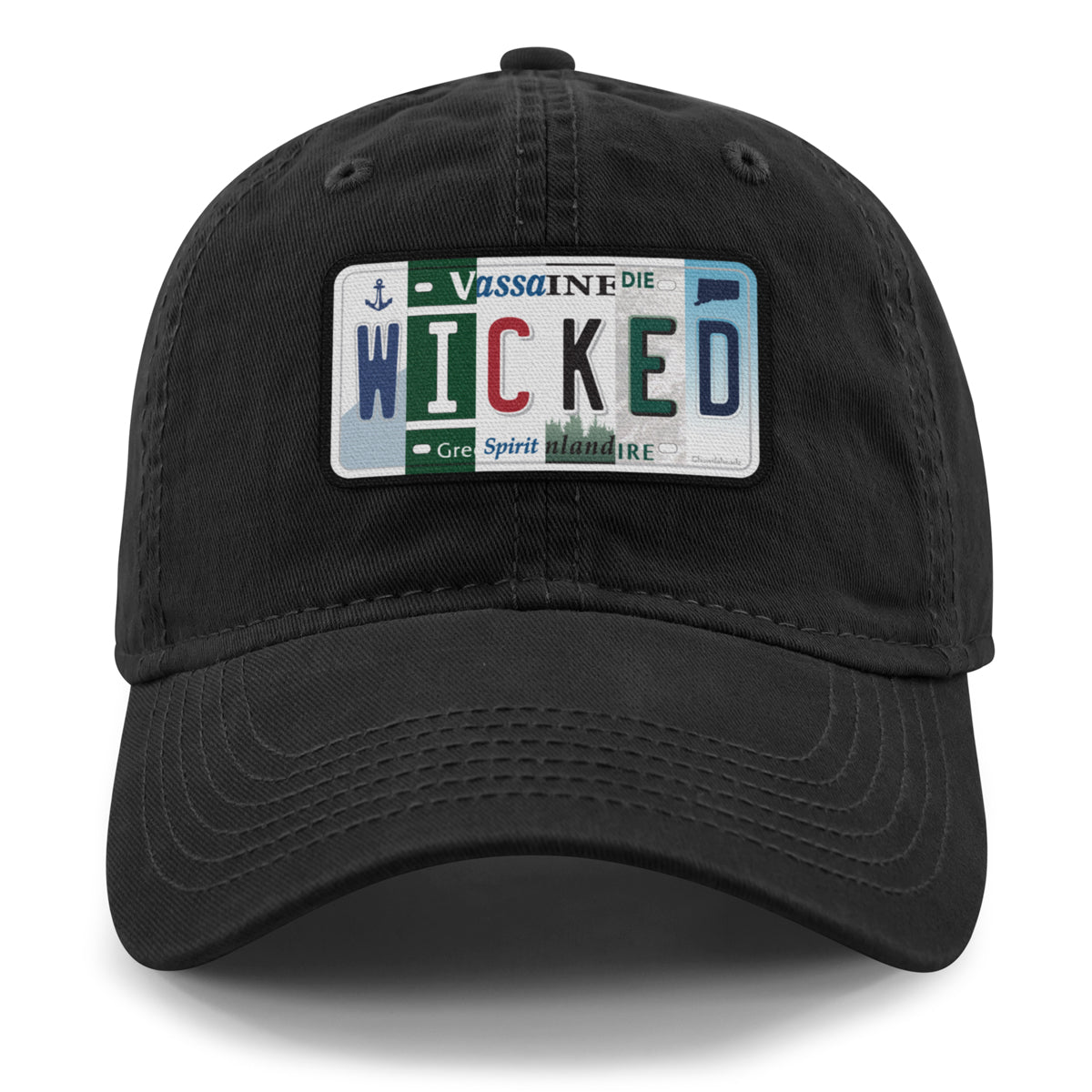 Wicked License Plate Dad Hat - Chowdaheadz