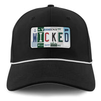 Wicked License Plate Rope Performance Hat - Chowdaheadz