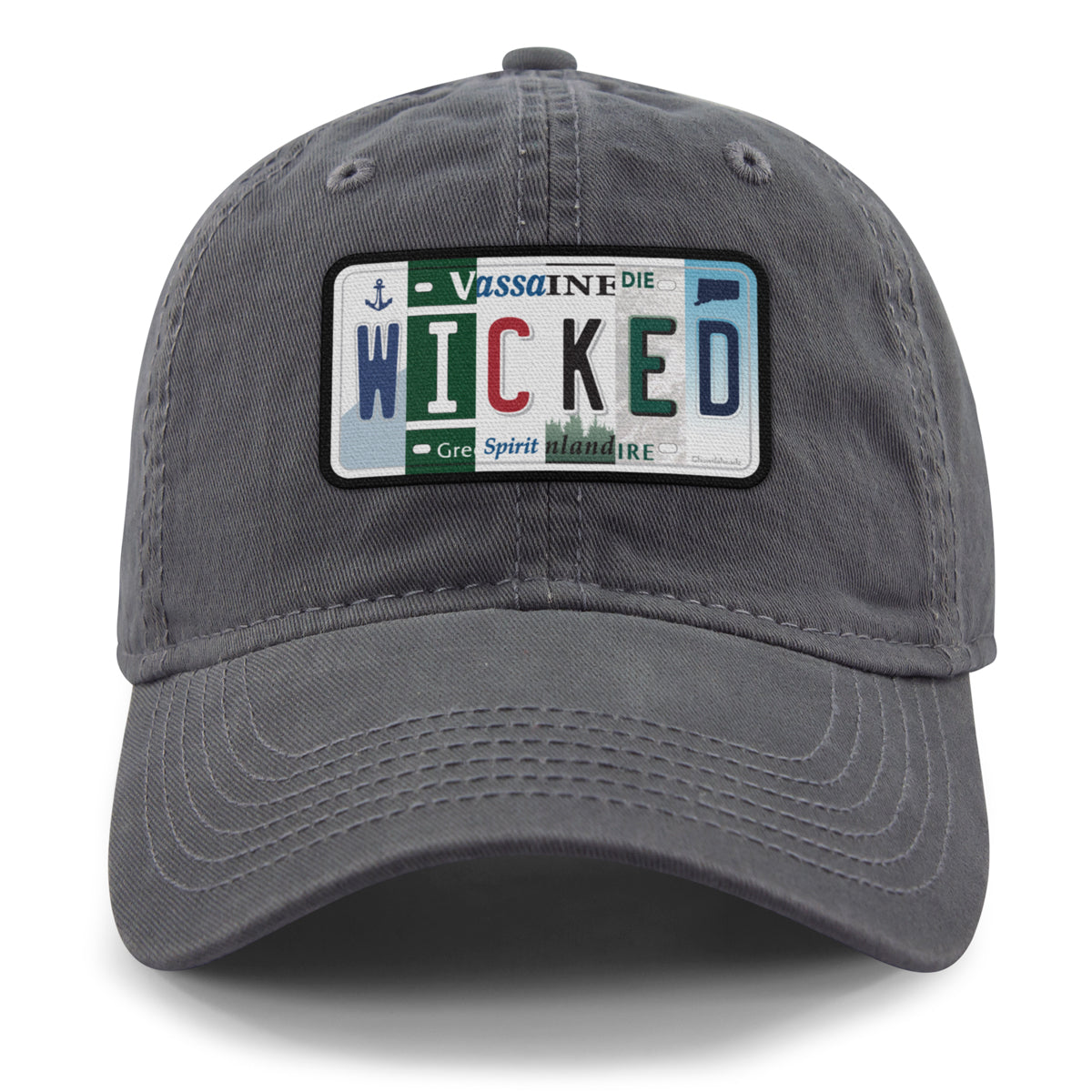 Wicked License Plate Dad Hat - Chowdaheadz