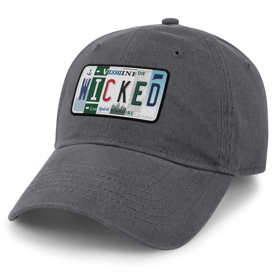 Wicked License Plate Dad Hat - Chowdaheadz