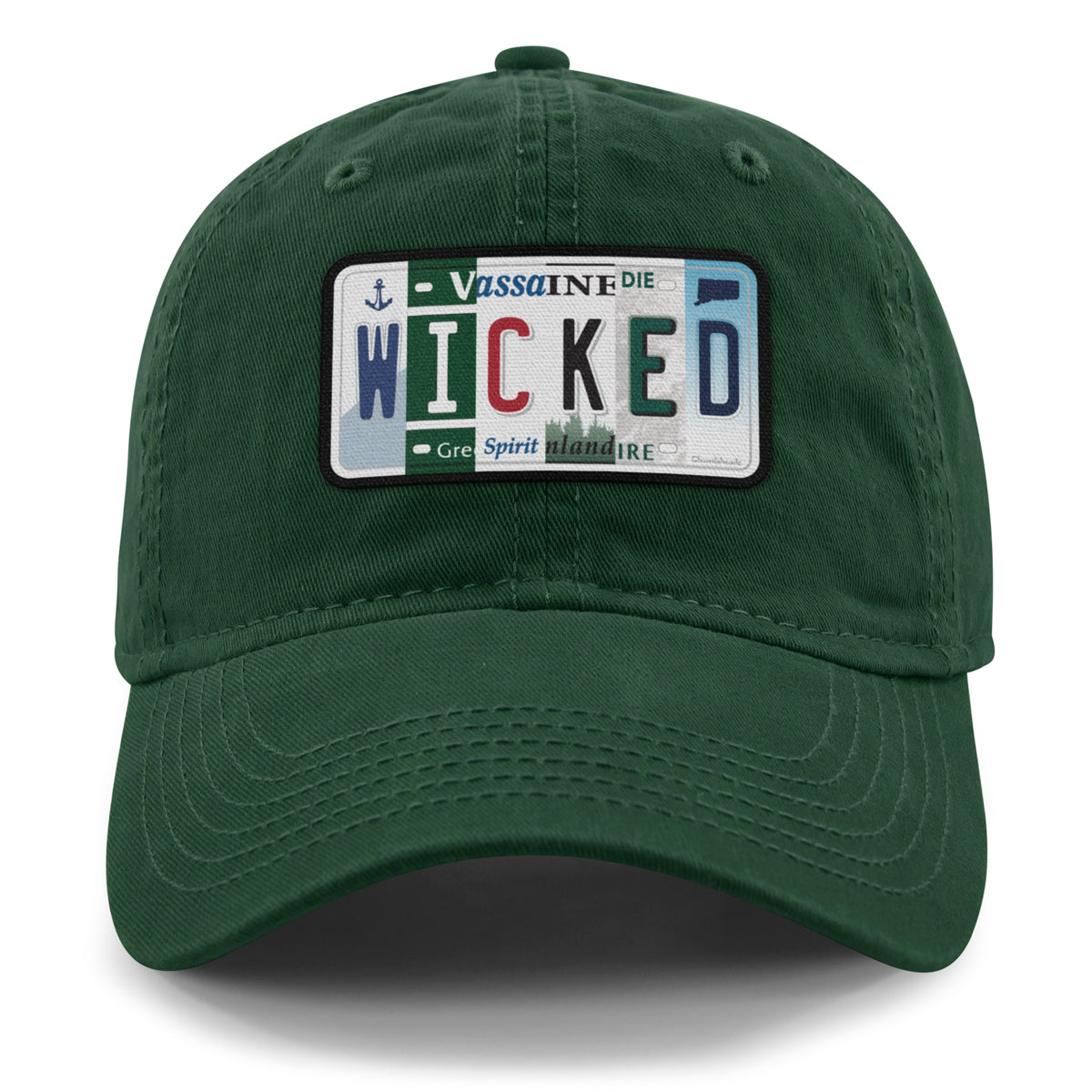 Wicked License Plate Dad Hat - Chowdaheadz