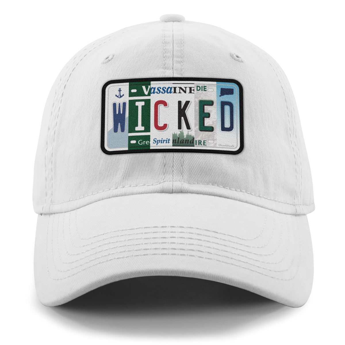 Wicked License Plate Dad Hat - Chowdaheadz