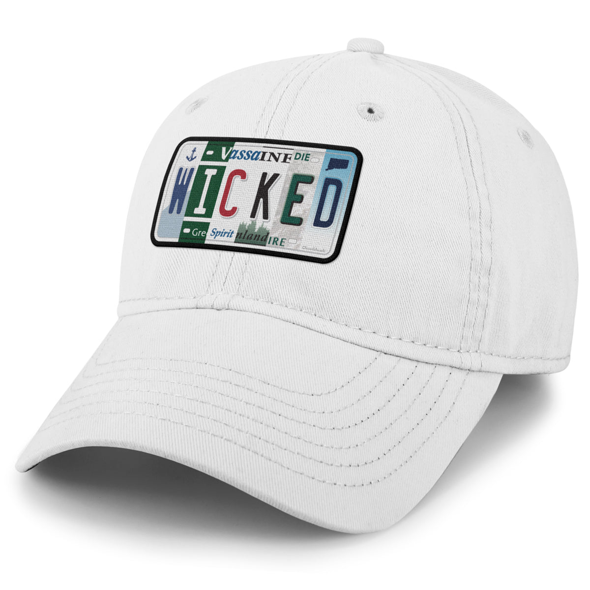 Wicked License Plate Dad Hat - Chowdaheadz