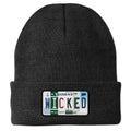 Wicked License Plate Cuff Knit - Chowdaheadz