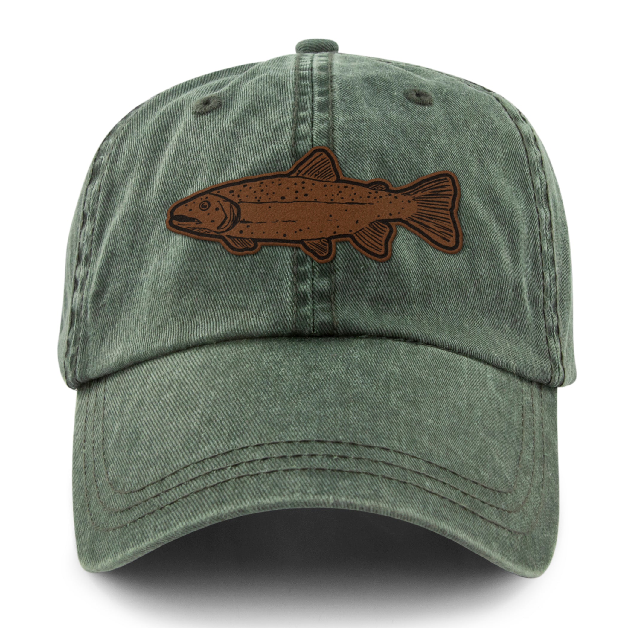 Rainbow Trout Washed Dad Hat - Chowdaheadz