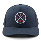 New England Football Emblem Classic Snapback Trucker - Chowdaheadz