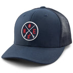 New England Football Emblem Classic Snapback Trucker - Chowdaheadz