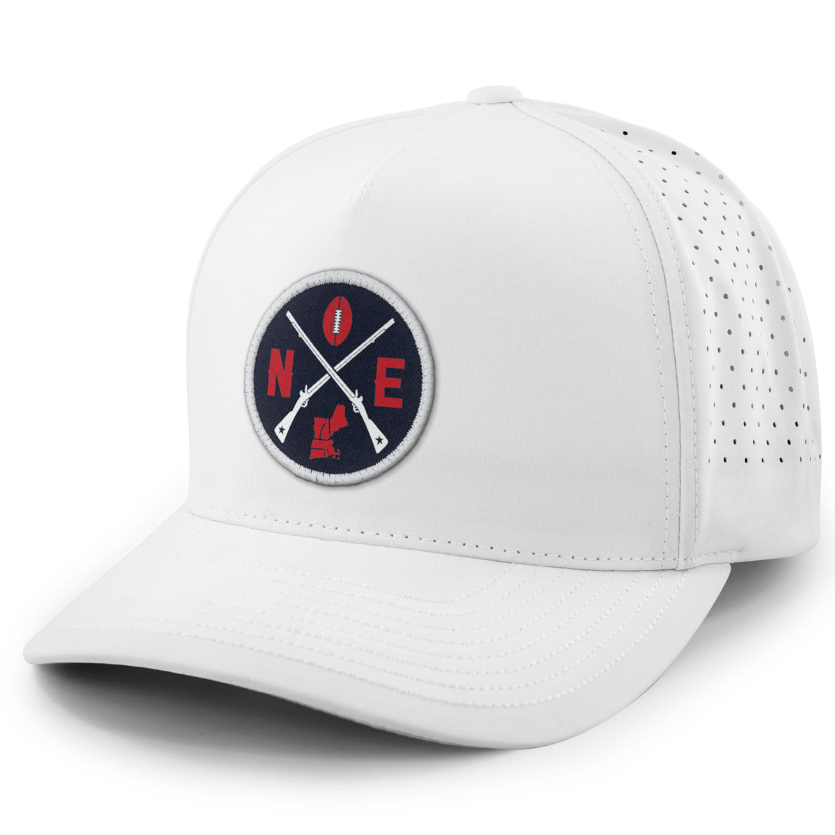 New England Circle Football Emblem Performance Hat
