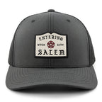 Entering Salem Classic Snapback Trucker - Chowdaheadz