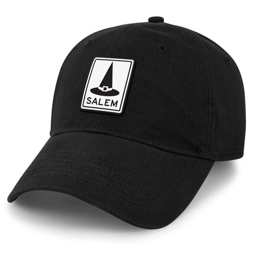 Salem Witch Sign Dad Hat - Chowdaheadz