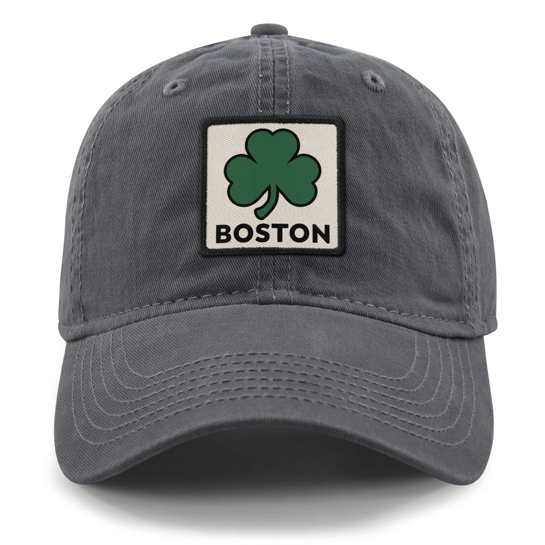 Boston Shamrock Printed Patch Dad Hat – Chowdaheadz