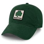 Boston Shamrock Printed Patch Dad Hat - Chowdaheadz