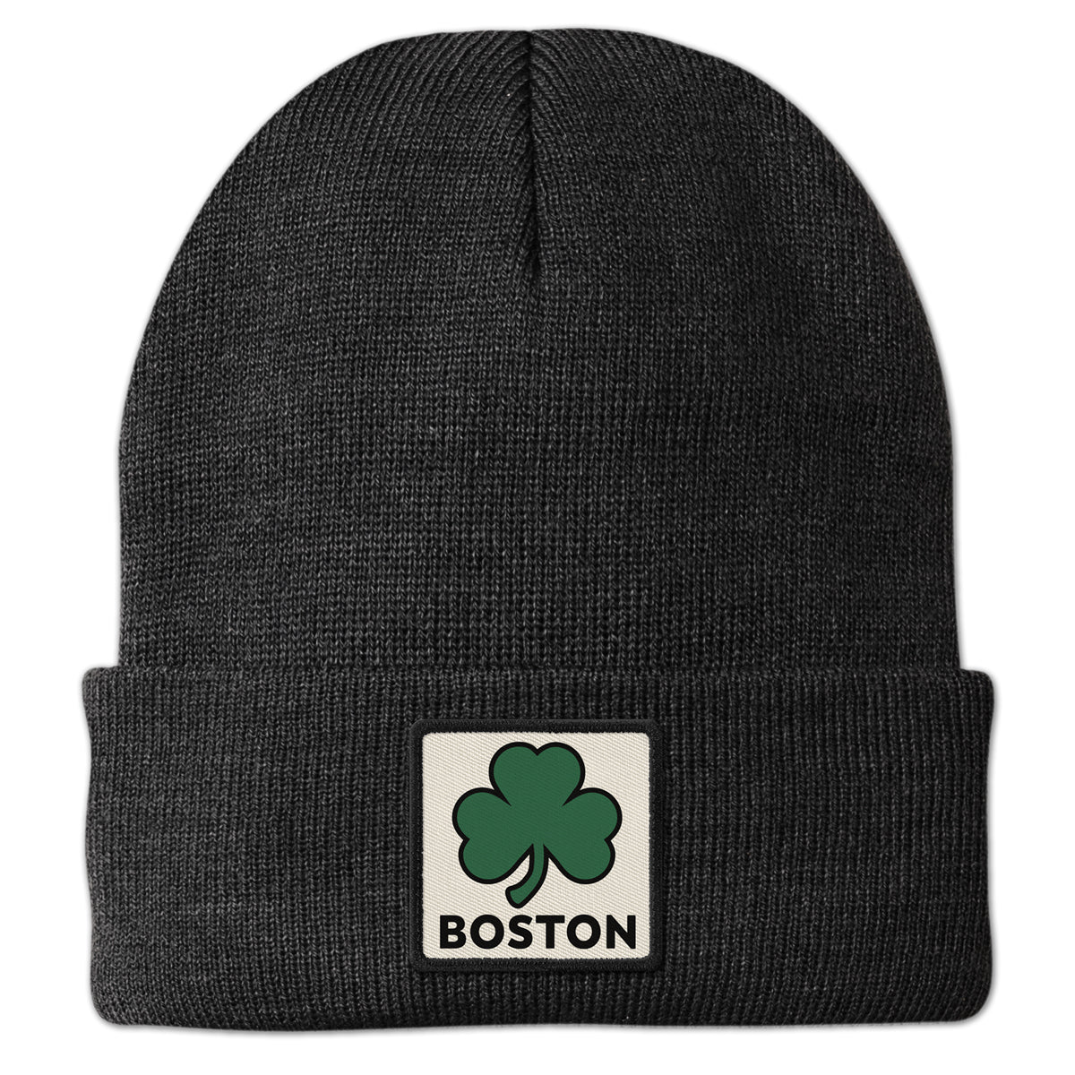 Shamrock Sticker Boston Boston Shamrock Printed Patch Cuff Knit – Chowdaheadz