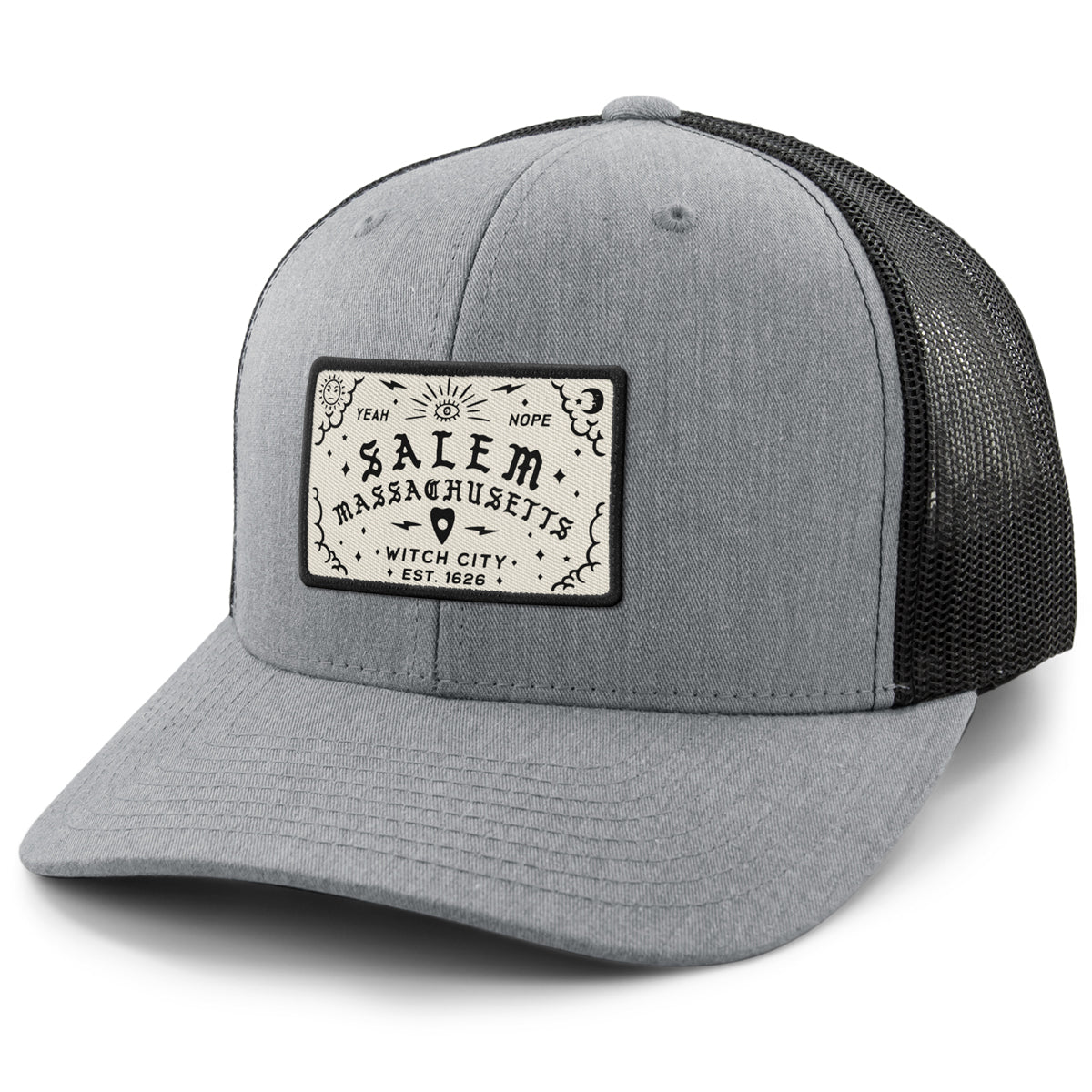 Salem Ma Spirit Board Classic Snapback Trucker - Chowdaheadz