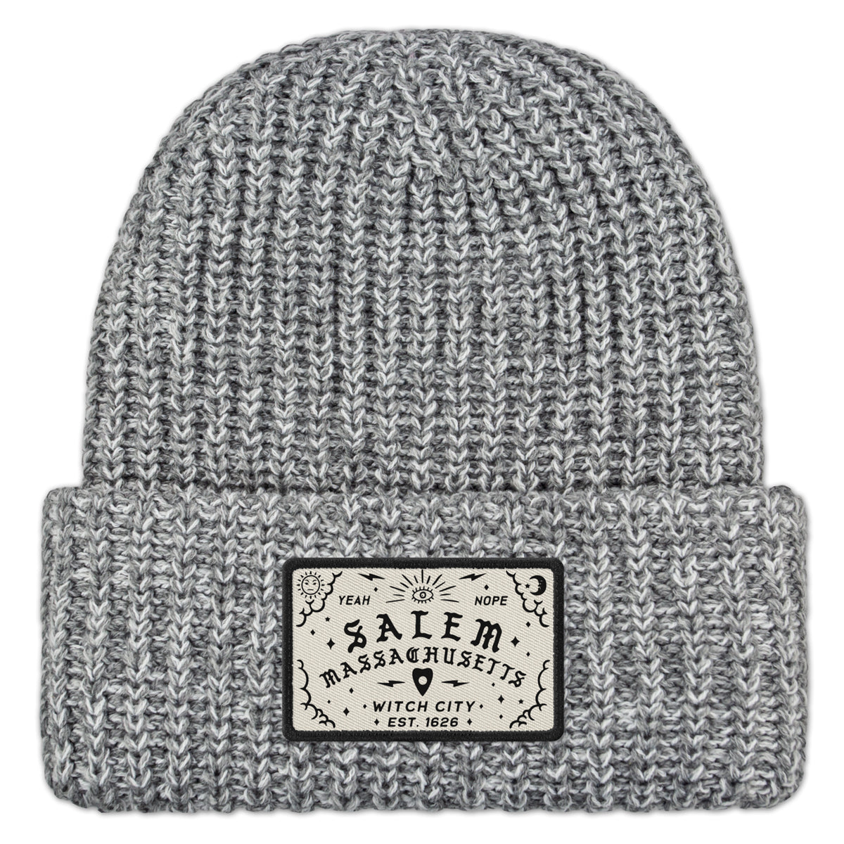 Salem Mass Spirit Board Chunky Knit Winter Hat - Chowdaheadz
