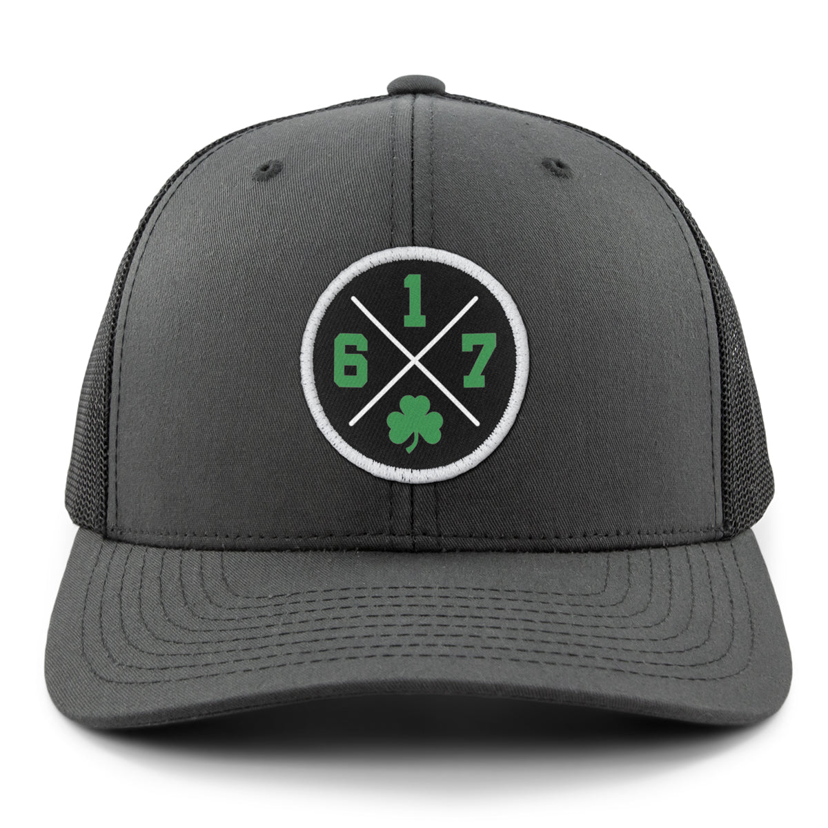 617 Shamrock Emblem Classic Snapback Trucker - Chowdaheadz
