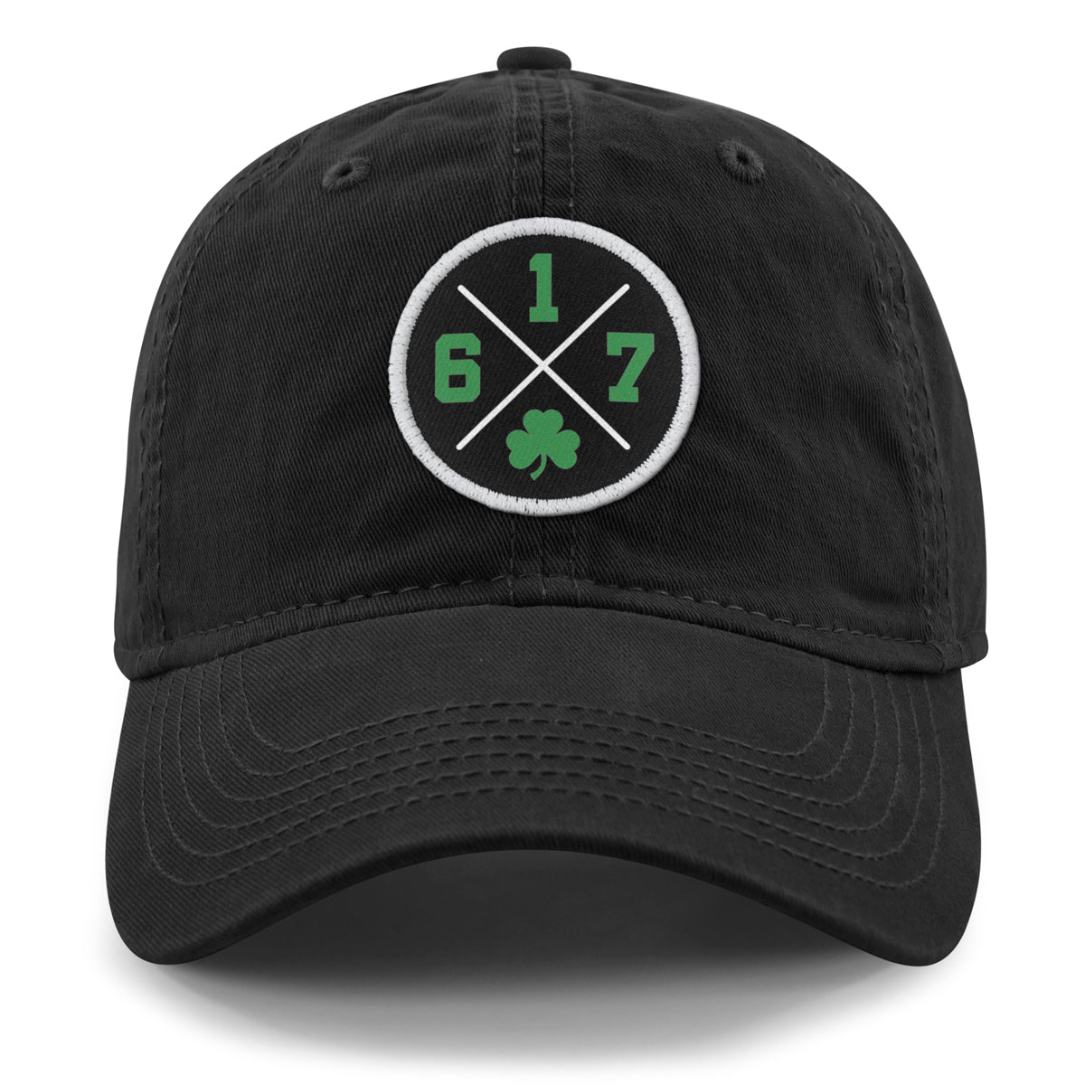 617 Shamrock Emblem Dad Hat - Chowdaheadz