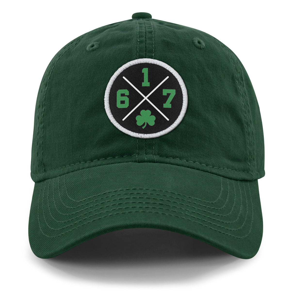617 Shamrock Emblem Dad Hat - Chowdaheadz